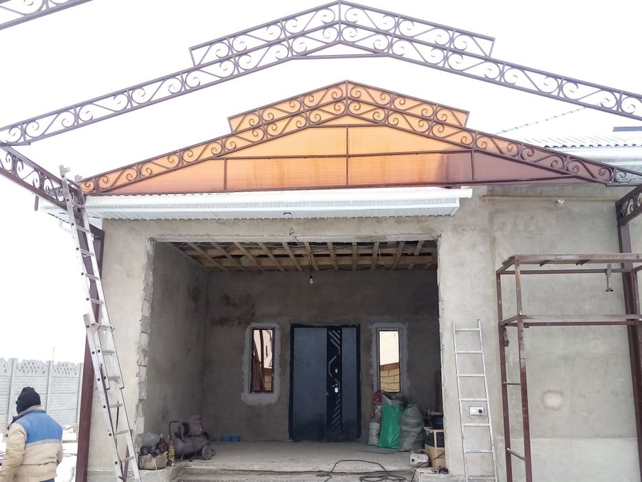 Навес арка сварочный работ