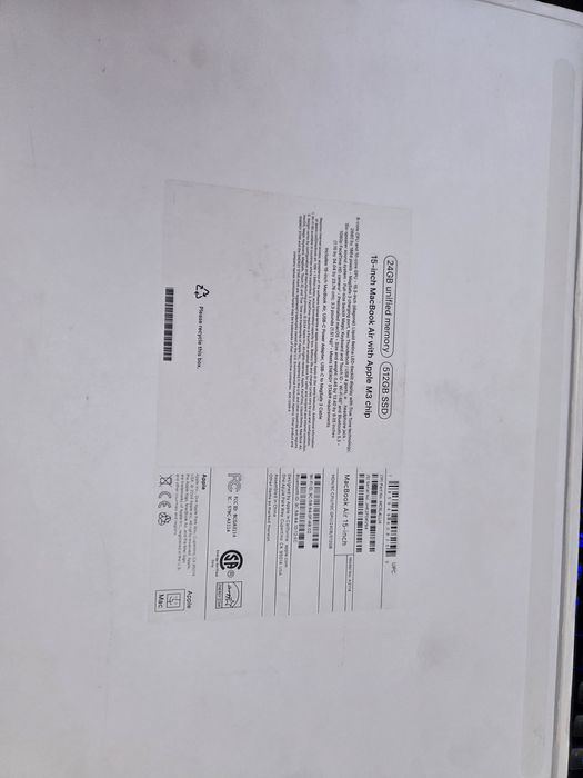 Macbook air 15 m3