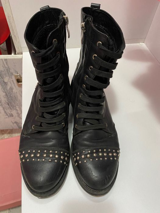 Боти естествена кожа