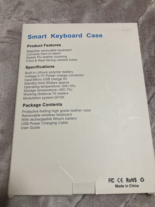 Калъф/клавиатура за таблет