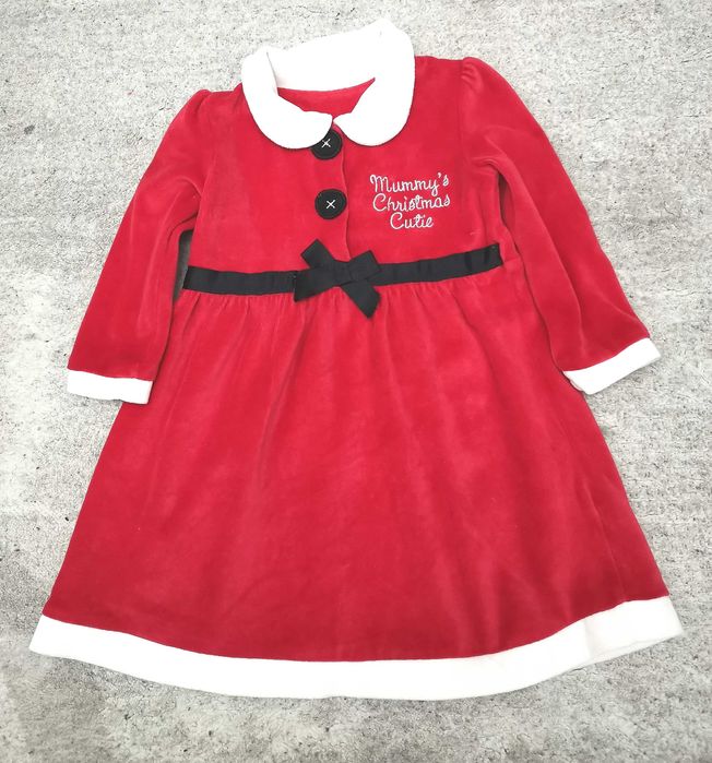 Rochie de craciunita George, 86 cm