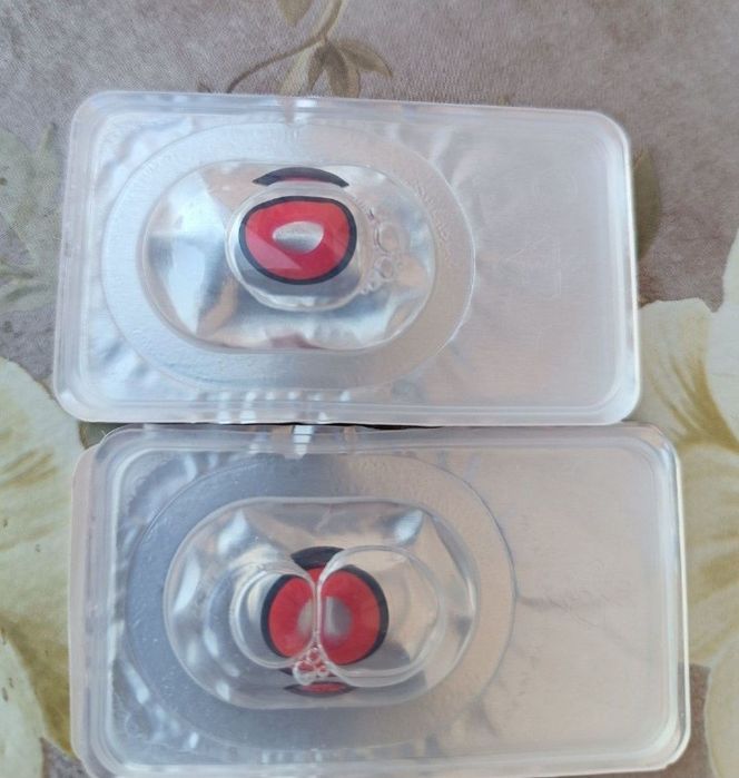 Lentile de contact anuale Red Vampire