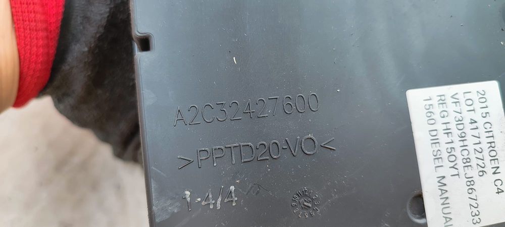 MODUL BSI / CALCULATOR CONFORT CITROEN C4 PICASSO II 2015 / 2013–2020 COD OEM 9806687980 01 / BSI-Q04-01 (5G2)