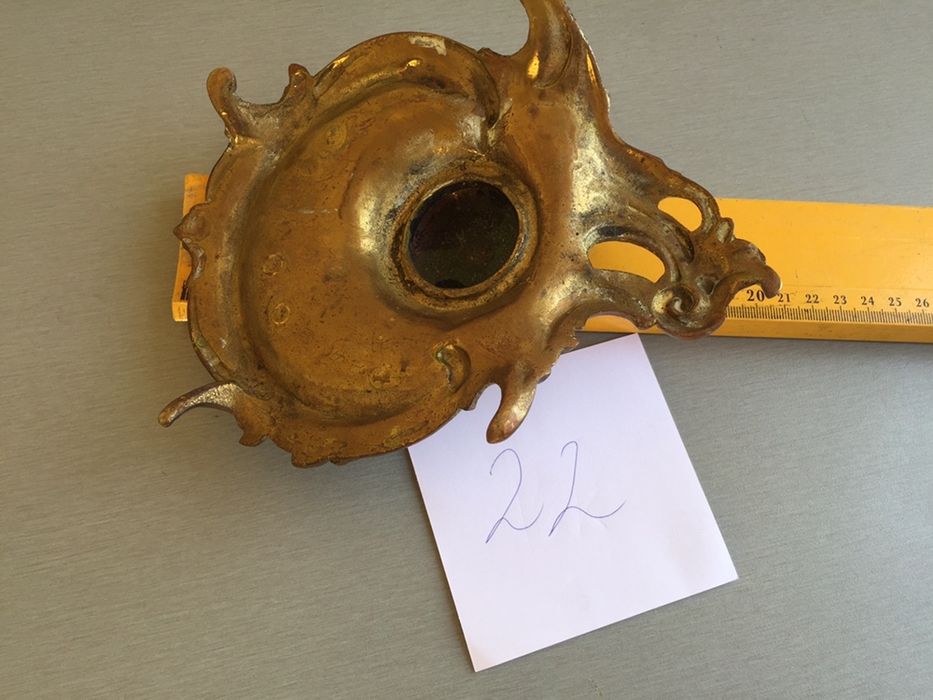 барокова мастилница от месинг