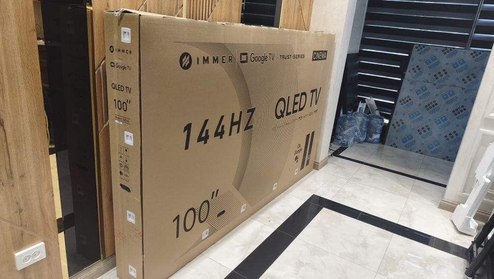 Телевизор immer 100" Qled 100 дюймов
