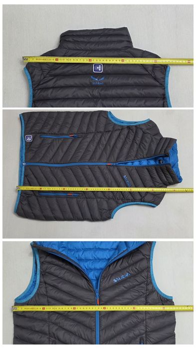 Vesta puf SALEWA Lagazuoi impermeabilă, mărimea L, sau Nr. 50 unisex