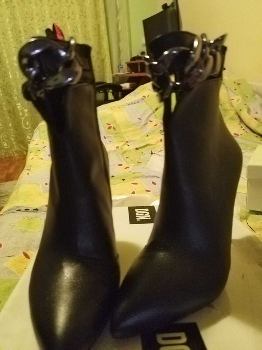 Botine noi, elegante ,negre nr 37