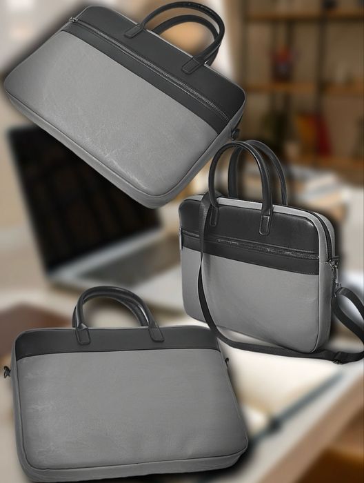Сумка для ноутбука серый (noutbuk uchun sumka kulrang)