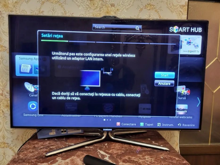 Televizor Samsung UE40ES7090S, Smart TV, 102 cm, Premium Seria 7 - Stare Excelentă