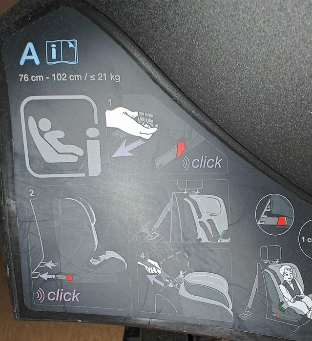 Scaun auto isofix Britax Romer 76-150 cm / 9-36 kg