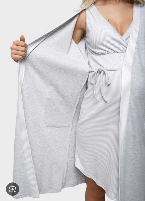 Халат и сорочка для дома и в роддом