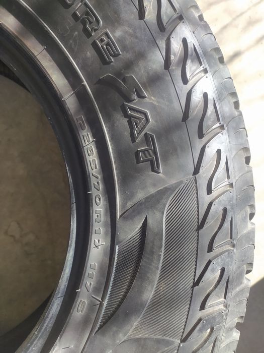 Продам 285/70/17 пару летних шин.