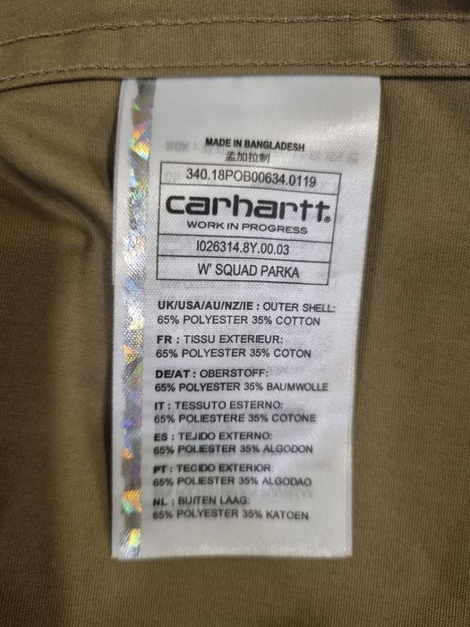 Jacheta Carhartt Wip squad parka