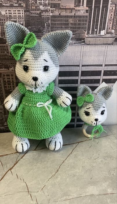 Вязаные игрушки продам