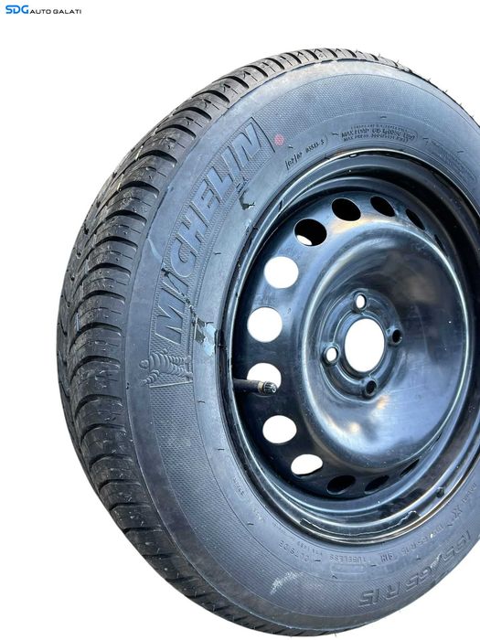 Janta Rezerva Tabla 4x100 195 65 15 R15 Anvelopa Cauciuc Nou Renault Clio 3 2005 - 2014 [B4192]