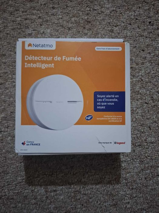 Detector de Fum Inteligent Netatmo (model NSD01) ( 4 buc )