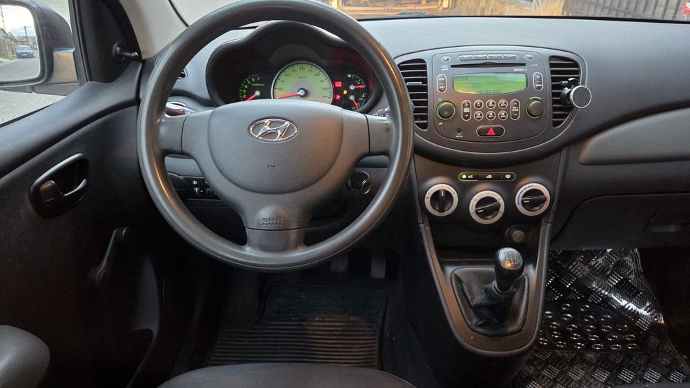 Hyundai i10 an 2008, 1.2 benzina 4 pistoane, 120000reali, consum mic