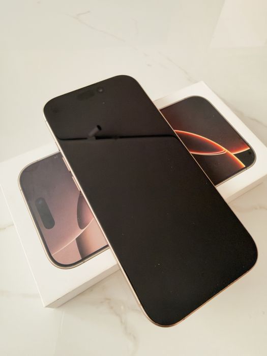 iPhone 16 Pro 256 GB Desert Titanium | 90% батерия | Кутия