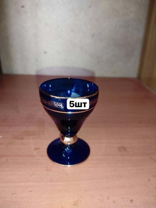 Фужеры из чешского стекла