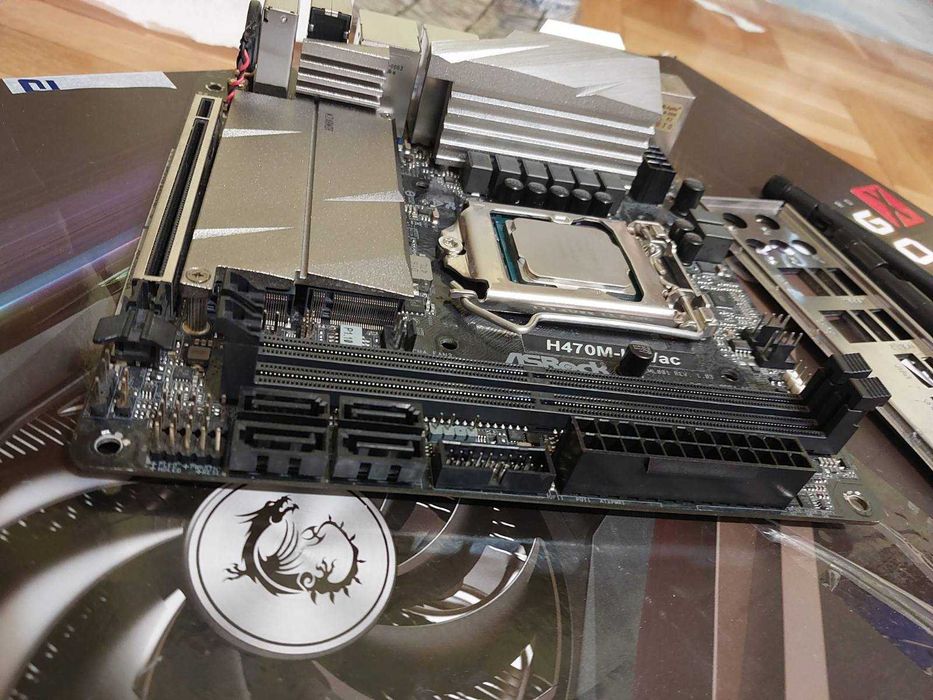 Intel Core i5 10400 + AsRock H470M-ITX/AC Wi-Fi