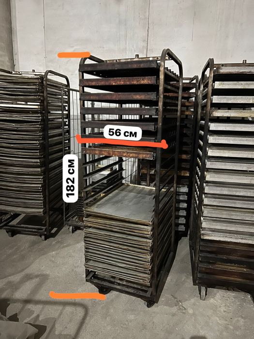 Тележка шпилька для печи