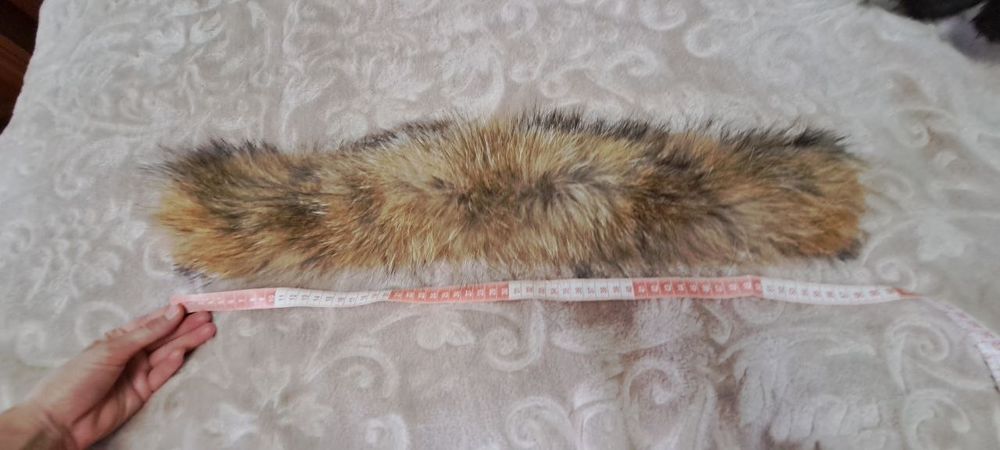 Натуральный мех воротник