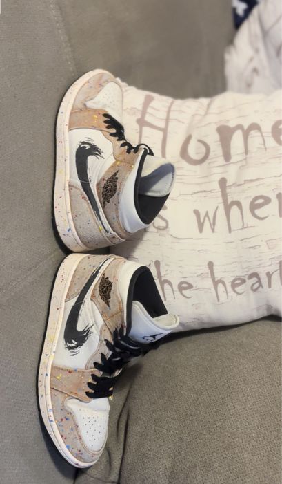 Air Jordan 1 Mid SE Brushstroke!!