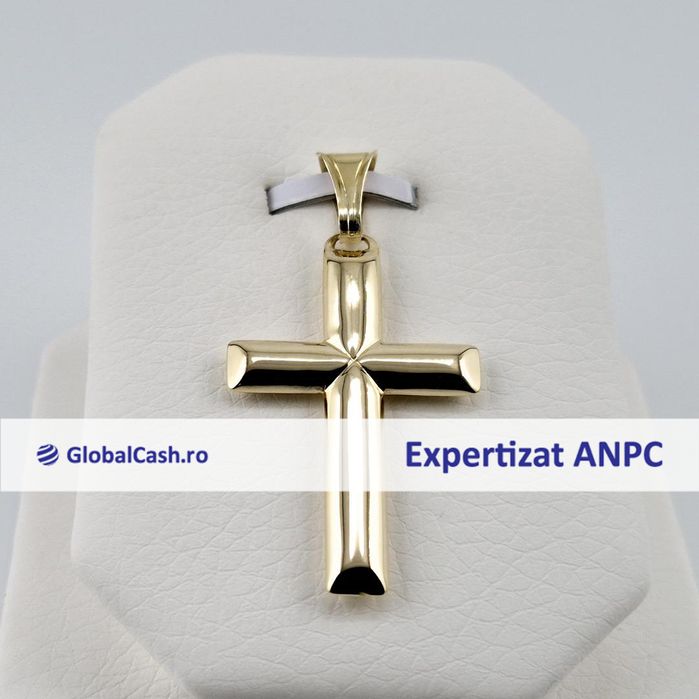 Cruce din aur de 14k, 2.14g | GlobalCash.ro #CF118994