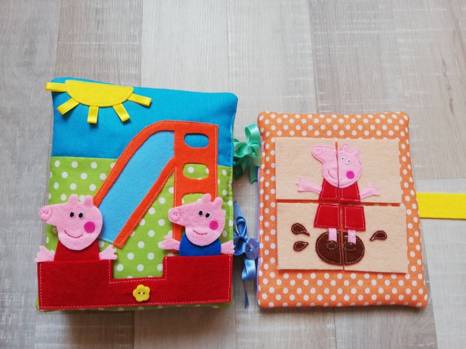 "Тиха" книжка - модел "Пепа пиг"