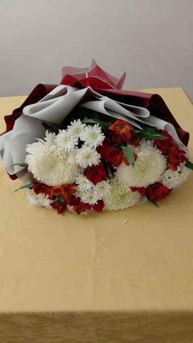 Букет свежий сегодняшний