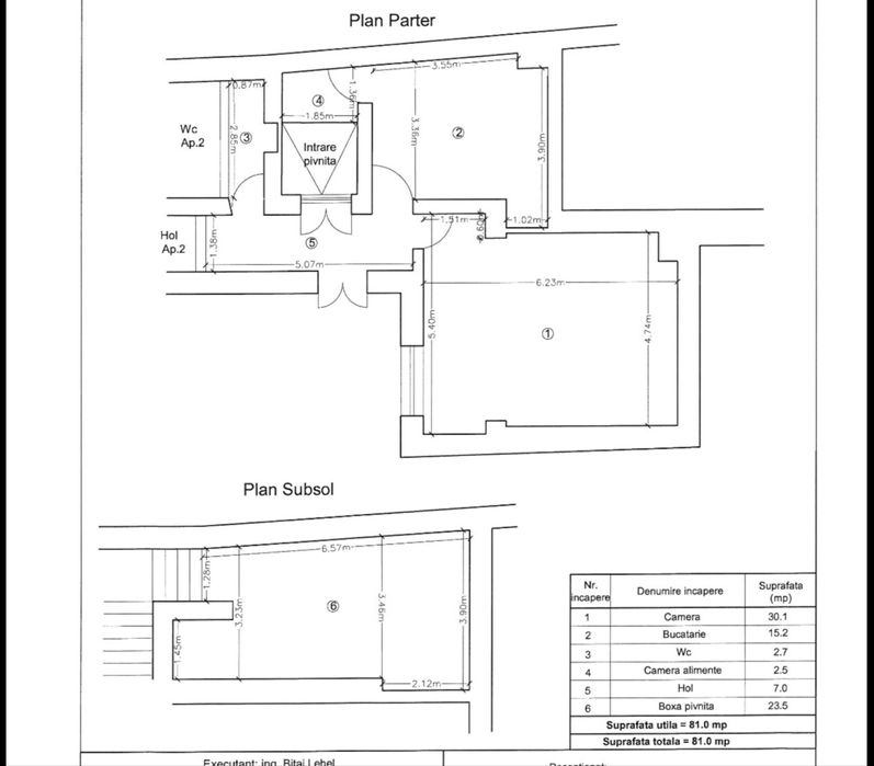 Apartament 2 camere Centru