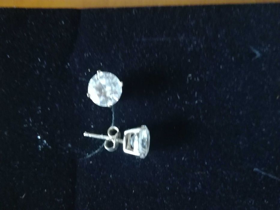 Сребърни бижута-обеци-40лв, Армани-80лв