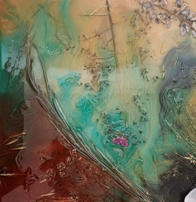 Panouri decorative rasina epoxy,  rafturi etc