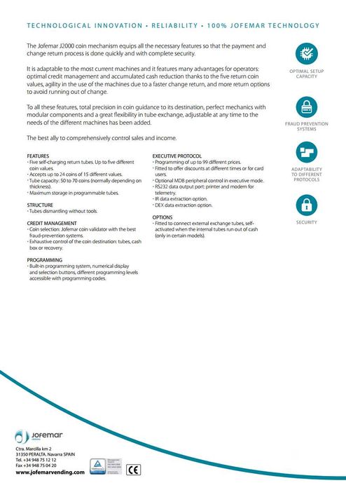 НОВ Монетник Euro/Lv! Монетен Ресто Механизъм за Лев и Евро: MDB J2000