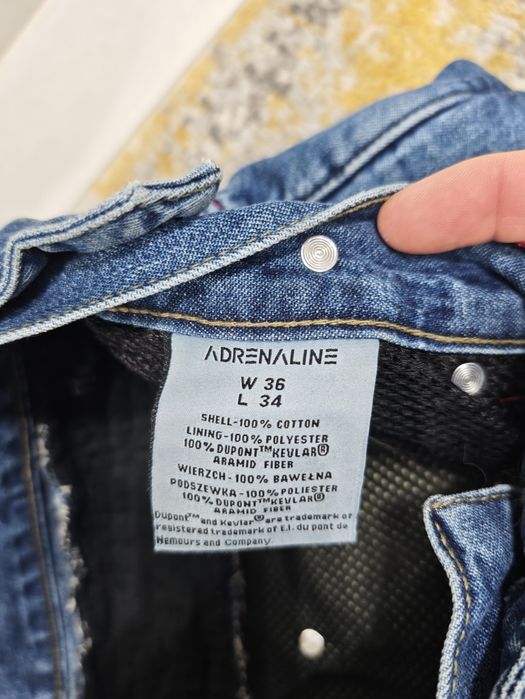 Blugi moto Adrenaline kevlar