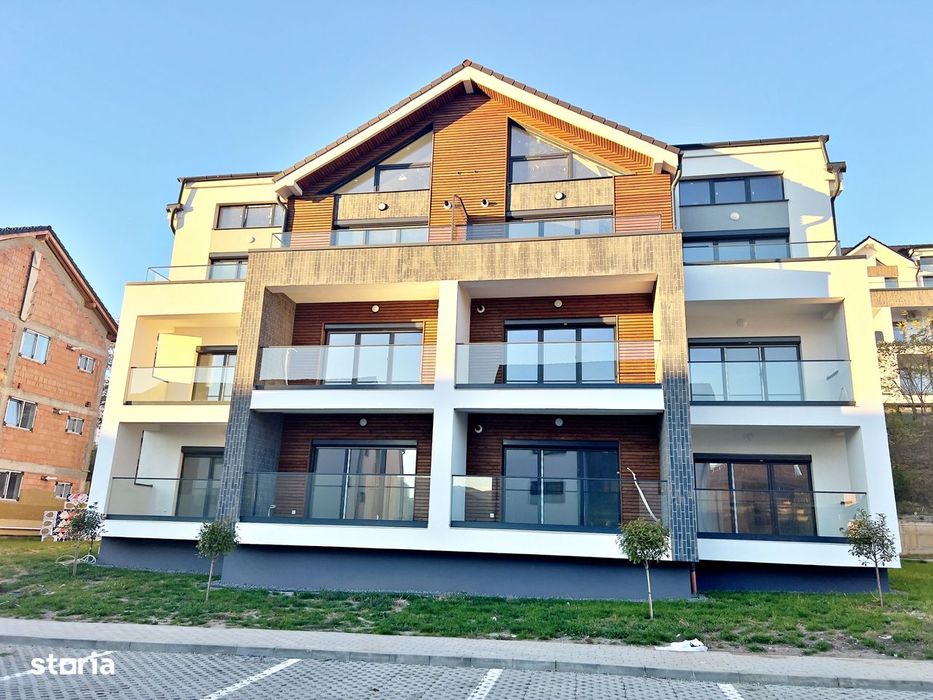 Apart. la cheie, 2 cam. întăbulat. Vila design modern în Cristian SB