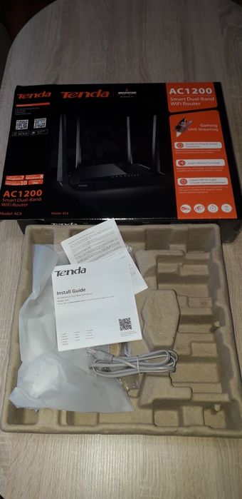 WI-FI Рутер TENDA AC1200 / AC6 MU-MIMO Dual Band