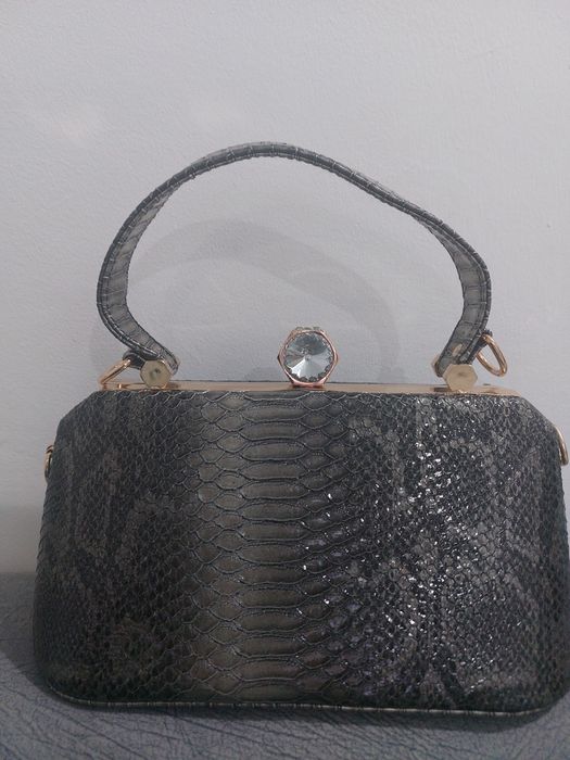 Сумка женская, кожа крокодила