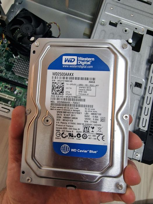 Pachet unitate pc monitor+tastatura+mouse