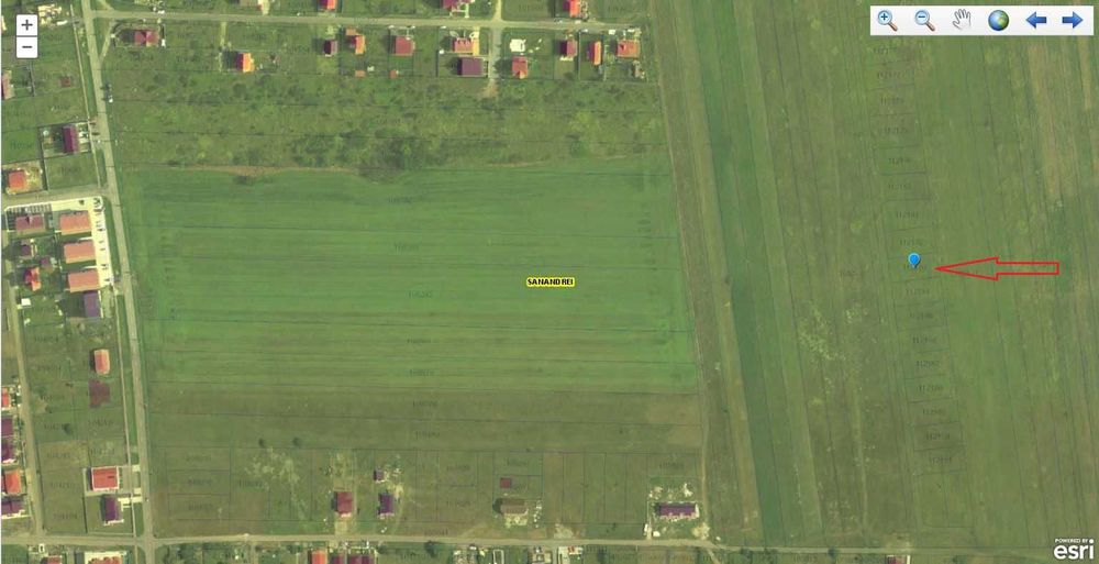 De vânzare teren intravilan 700 mp – Sânandrei (ieșire spre Carani)