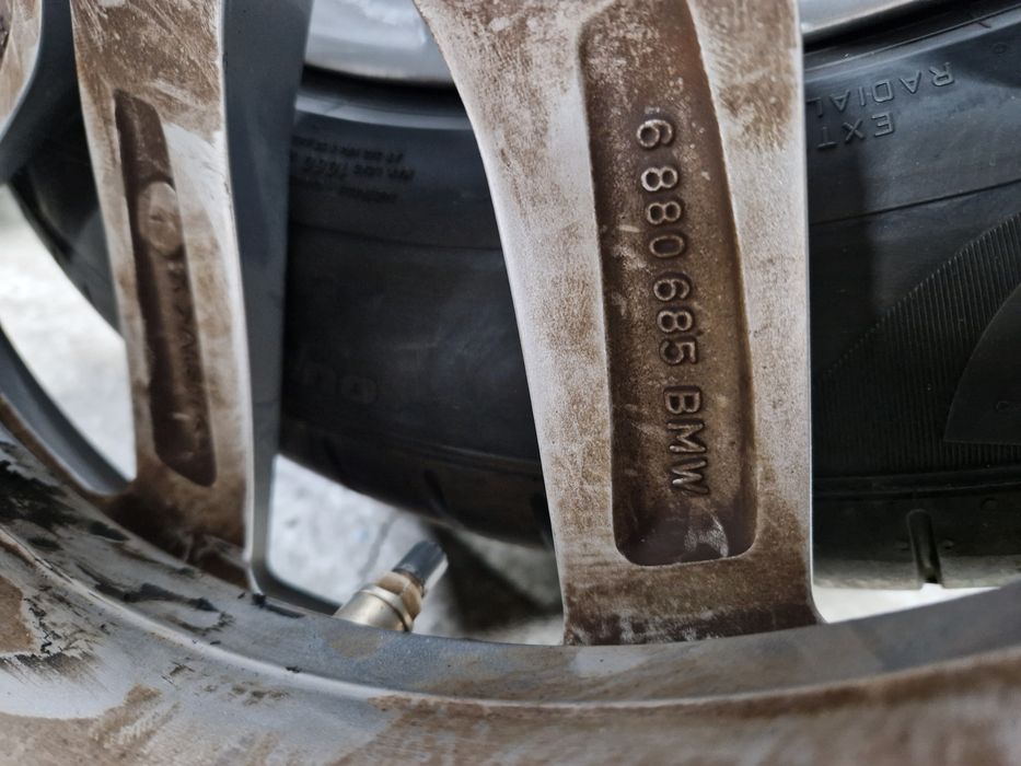 Set Roti BMW G05 G06 5x112 pe 19 Style 734 Anvelope Vara 265/50/19