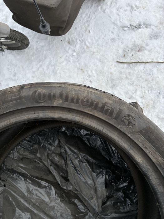 Шины летние continental разные