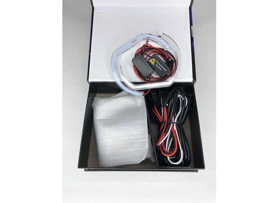 Set Marker Led Kit Angel Eyes Canbus DRL Becuri BMW E90 E91 E92