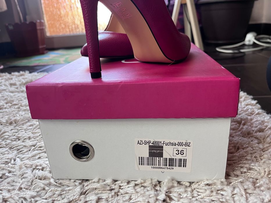 Pantofi Stiletto piele 36