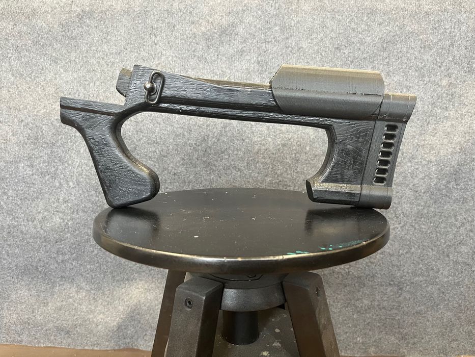 Приклад за фрезована цевна кутия SLR AK платформа