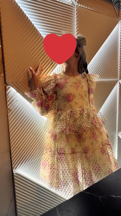 Рокля за момиче 6-7 г