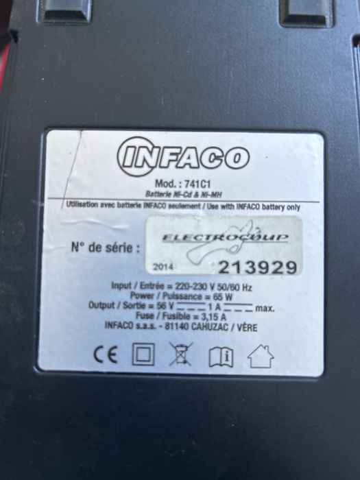 Fiarfeca electrica Infaco 3010