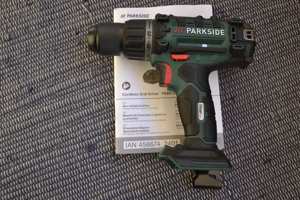 Нов акумулаторен винтоверт Parkside