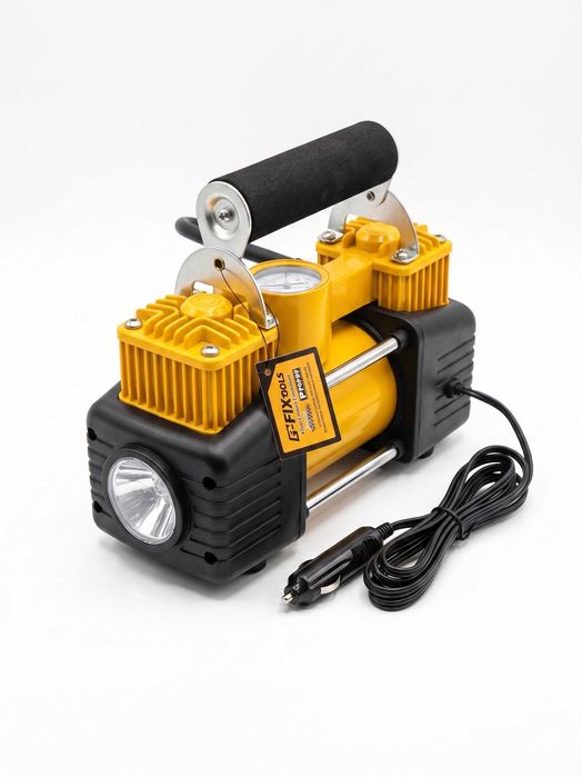 Compresor Auto cu 2 Cilindrii + Accesorii