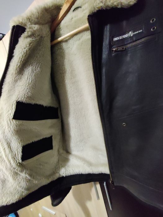 Geacă piele îmblănită Clock house